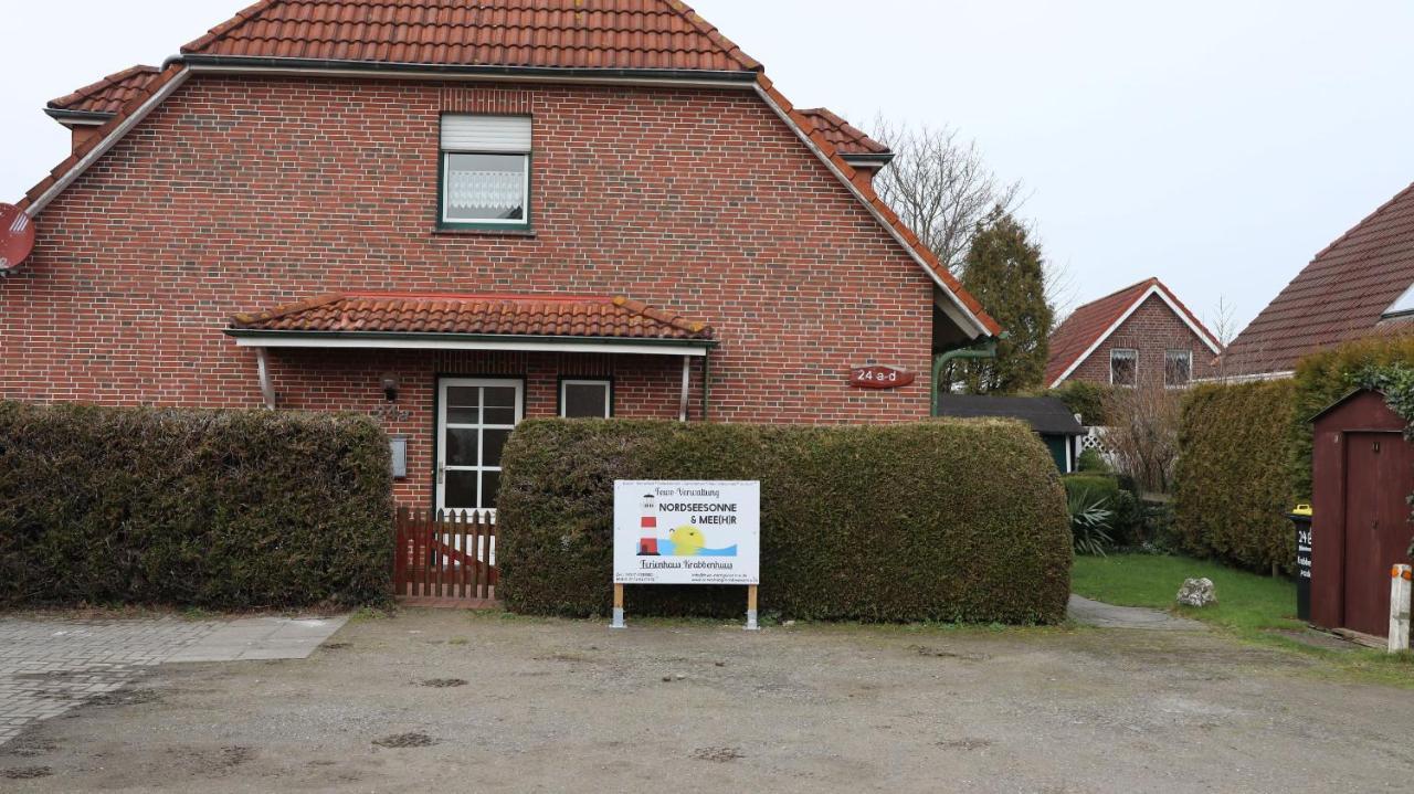 Ferienhaus Krabbenhuus カロリーネンジール エクステリア 写真